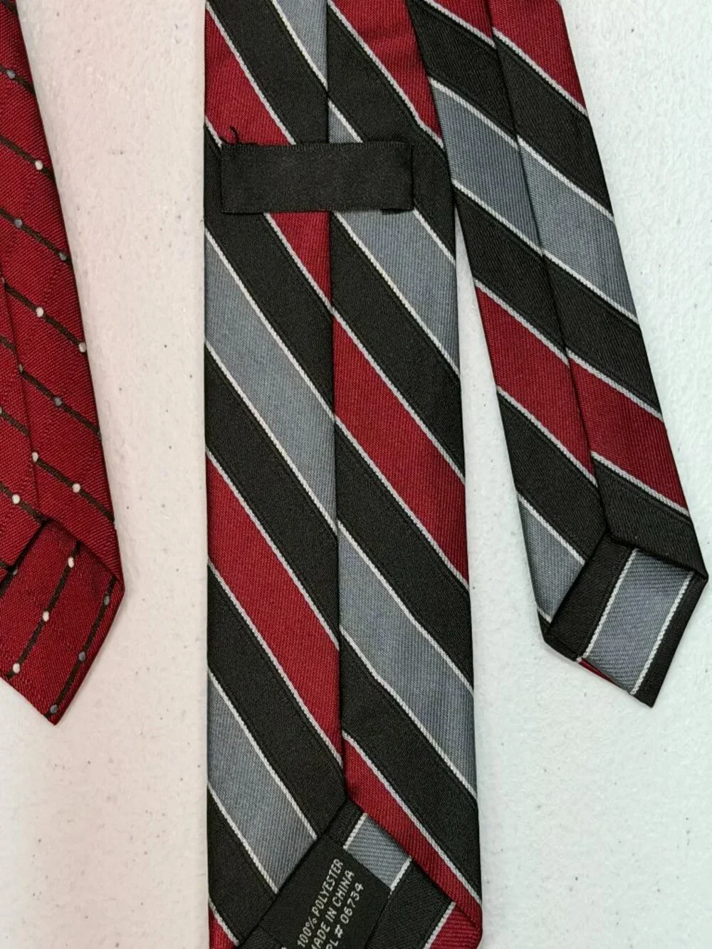 Lot of 4 Boys / Youth Clip-On Neckties – Assorted Colors & Patterns